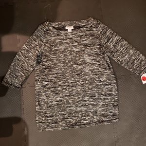 Shoulder Zip Sweater